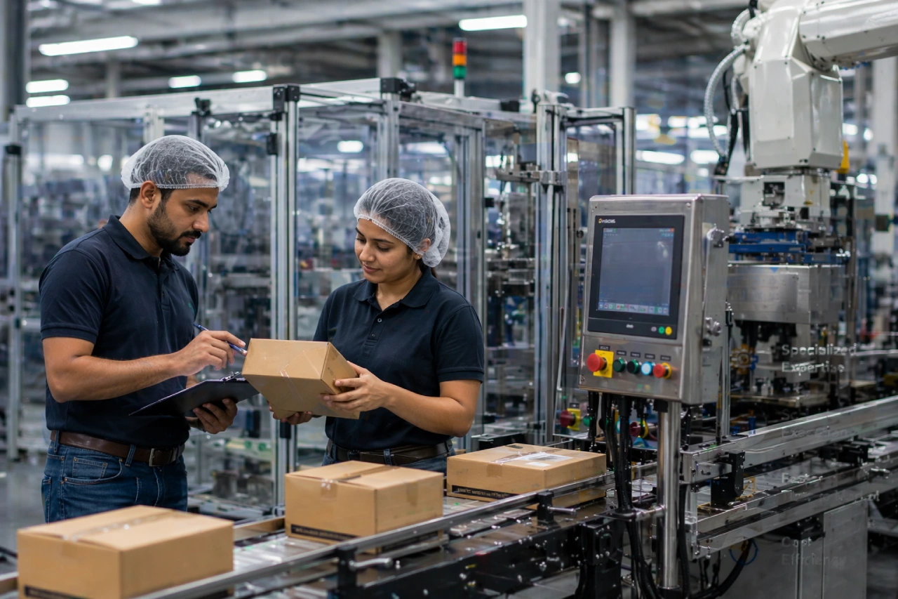 Execution-driven packaging R&D service model illustration